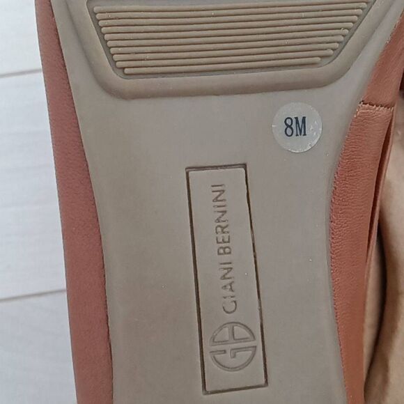 Giani Bernini Women's Dailyn Memory Foam Loafer Flats Brown 8M - Picture 5 of 5